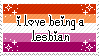 I luv being les